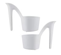 Modern Decorative Orchid Planter - Elegant Indoor Flowerpot For Home Decor, Tabletop Plant Container, Window Sill & Shelf Display | Versatile Design For Living Room