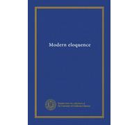 Modern eloquence (v.13)