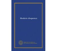 Modern eloquence (v.14)
