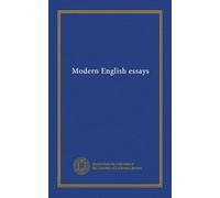 Modern English essays (v.4)