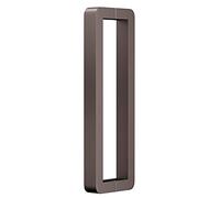 Modern Entry Door Handle Commercial Heavy Duty Sliding Glass Barn Door Handle, Modern Stainless Steel Entry Interior Exterior Door Pull Push Handle, Two Sided Mounted(Brown,152.5cm/60in)