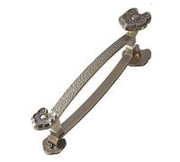 Modern Entry Door Handle Glass Wood Door Pull and Push Sliding Door Handle Two-Sided, Vintage Replacement Barn Door Handles Set, 40 60 80 120cm Long(Light Coffee,60cm(23.6in))