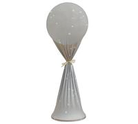 Modern Fan Cover, Polyester Dust Protector Sleeve, Grey and Oatmeal White, 125x40cm,125x20cm, for Tower Floor Fans, Indoor and Outdoor Use