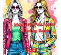 MODERN FASHION COLORING BOOK Vol.1