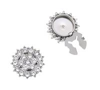 Modern Geometric Dress Cufflinks Multicolor Crystal Detailing Lightweight Design Seamless Compatibility Across Shirt Types Compatible Dress Shirt Cufflinks