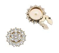 Modern Geometric Dress Cufflinks Multicolor Crystal Detailing Lightweight Design Seamless Compatibility Across Shirt Types Compatible Dress Shirt Cufflinks