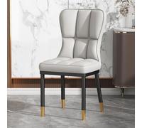 Modern High Back Dining Chair for Restaurant Kitchen Living Room Bedroom Ergonomic Desk Office Chair for Hotel Cafe Lounge Stylish and Comfort