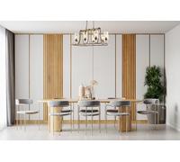Modern Industrial Chandelier, Antiquation Finish, 89 x 50 cm, Cuerpo de Metal, 8 x E27, 70 cm de Largo, Elegante iluminación de Glam para decoración del hogar