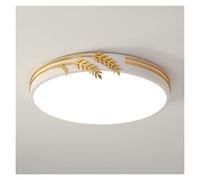 Modern Led Ceiling Light with Remote Control for Living Room Bedroom Kitchen Round Home Ceiling Lamp Fixtures Surface Mount Modern LED Chandelier (Whited30h5cm WallControl3color)