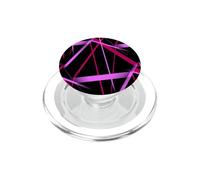 Modern Line Urban Geometry Magenta-Rosa PopSockets PopGrip para MagSafe