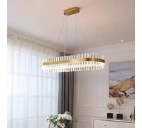 Modern Luxury Crystal Chandelier Large Living Room Pendant Lights Lustre Crystal Home Decor Dining Room Ceiling Hanging Fixtures