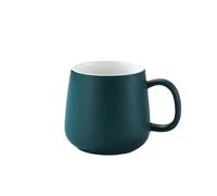 Modern Mat - Taza de té para habitación de hotel, taza de agua, para habitación de invitados, mate, fácil de limpiar (verde)