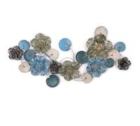 Modern Metal Wall Decor, European Style Simplicity Three-Dimensional Iron Art Wall Sculptures Hanging, Enameled And Painted Iron for Home Hotel Decoration 157Cm*70Cm/62 * 27Inch