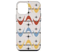 Modern Midcentury Mid Century Retro Atomic Age Space 50s Carcasa para iPhone 12 Mini