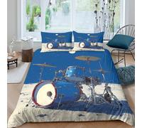 Modern Painting Style Funda Edredon Microfibra Juego de Ropa de Cama de 3 Piezas Impresión 3D Cierre de Pintura Estilo Funda de Edredón Funda de Almohada a Juego for Adultos Single（140x200cm）