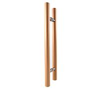 Modern Push Pull Gate Bar/H Shaped Round Gate Hardware 0.4/0.6/0.8/1/ 1.2/1.5 M Long,Door Pull Handle Sliding Barn Door Handles Wood(Length 120cm(47inch))