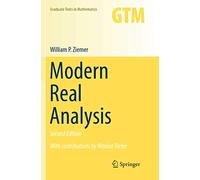 Modern Real Analysis: 278 (Graduate Texts in Mathematics)