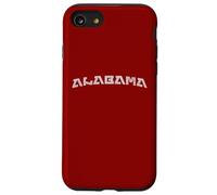 Modern Retro Alabama Distressed Style Print Carcasa para iPhone SE (2020) / 7 / 8