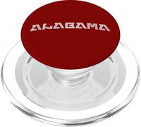 Modern Retro Alabama Distressed Style Print PopSockets PopGrip para MagSafe