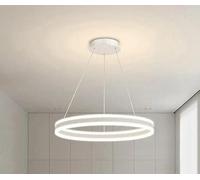 Modern Ring LED Chandelier Dimmable For Tables Dining Living Room Bedroom Kitchen Island Pendant Lamp Home Decor Lusters Fixture