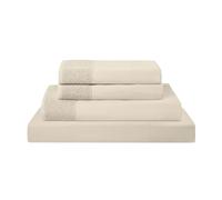 Modern Threads Pacific Coast Textiles - Juego de sábanas de Microfibra de Encaje de Ganchillo de 4 Piezas, tamaño Queen, Microfibra