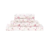 Modern Threads Sábanas Estampadas de Microfibra Suave - Sábanas lujosas - Incluye sábana encimera, sábana Bajera con Bolsillos Profundos y Fundas de Almohada Cachemira Rose Queen