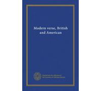 Modern verse, British and American