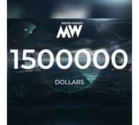 Modern Warships - 1500000 Dollars Direct Top-Up - GLOBAL