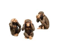 Moderna Adornos creativos de gorila, escultura animal resina, decoración for oficina, estudio, mueble TV, manualidades, adornos Estatua