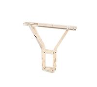 Moderna barra de la isla de cocina acrílica de acrílico con soporte de un solo soporte de un solo lado transparente Mini Bar Pierna de 150 kg Capacidad de carga Alto muebles de bricolaje 60 * 72 cm