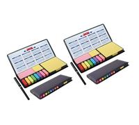 Moderna caja de bloc de notas con diseño de calendario, diseño versátil, eficiente para la gestión del tiempo en diferentes organizaciones, planificador diario