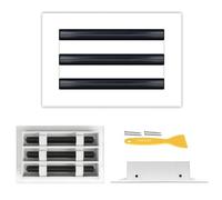 Moderna cubierta de aluminio para ventilación de CA, difusor decorativo de ranura lineal para techo, pared y rejilla de ventilación de suelo, accesorio elegante y duradero