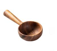 Moderna cuchara de madera para sopa y pho con diseño minimalista ergonómico para pasta y papilla, 23,5 x 10,5 x 4,5 cm (ancho x ancho x alto)