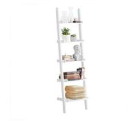 Moderna estantería escalera con cinco estantes estante de pared frg17-w sobuy es 56 cm