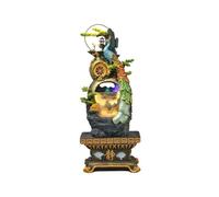 Moderna Fuente de Agua for Interiores y Exteriores, Fuente de pie Grande for jardín, Cascada for decoración del hogar y la Oficina Fuentes de pie