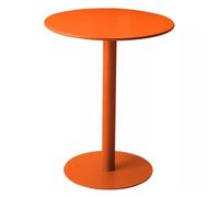 Moderna mesa redonda de hierro forjado para sala de estar, hogar, bar, cocina, mesa de comedor pequeña