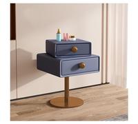 Moderna mesita de noche con cajones pequeños, cómoda para dormitorio, mesita de noche, mesita de noche de madera, mesas auxiliares, la capa superior se puede girar para dormitorio, sala de estar, sofá