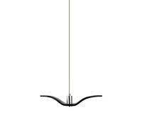 Moderna resina Color Gaviota Capilla de metal suspendida Lámpara de metal Luz de la lámpara Costilla LED LECHE LAMBILIZACIÓN Kit de luminaria Ajustable Restaurante Exposición de la exhibición