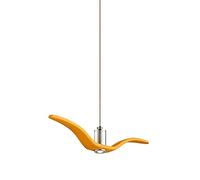Moderna resina Color Gaviota Capilla de metal suspendida Lámpara de metal Luz de la lámpara Costilla LED LECHE LAMBILIZACIÓN Kit de luminaria Ajustable Restaurante Exposición de la exhibición