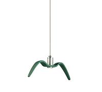 Moderna resina Color Gaviota Capilla de metal suspendida Lámpara de metal Luz de la lámpara Costilla LED LECHE LAMBILIZACIÓN Kit de luminaria Ajustable Restaurante Exposición de la exhibición