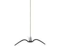 Moderna resina Color Gaviota Capilla de metal suspendida Lámpara de metal Luz de la lámpara Costilla LED LECHE LAMBILIZACIÓN Kit de luminaria Ajustable Restaurante Exposición de la exhibición