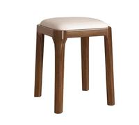 Moderna silla de escritorio de madera para oficina en casa y banco de zapatos de entrada, taburete corto apilable para comedor, sala de estar, dormitorio, versátil mesita de noche y silla de