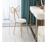 Moderna silla de tocador con reposabrazos, elegante taburete de maquillaje antideslizante, asiento acolchado, diseño ergonómico para vestidor y ocio, perfecto para artistas y entusiastas de la belleza