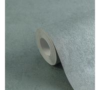 Moderna Y Elegante Papel Tapiz Uni Con Textura Fina - Azul