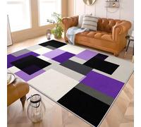 Modernas Franela Alfombra Estampada Arte Abstracto GeoméTrico 120x180 cm Antideslizante Lavable Pelo Corto Alfombras Blanco GrisáCeo para Sala Estar Dormitorio Pasillo Espacio Interior