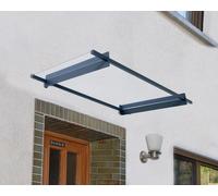 Modernas marquesinas puertas Nancy 1,5 m Palram - Canopia antracita