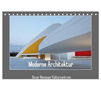Moderne Architektur - Oscar Niemeyer Kulturzentrum (Tischkalender 2026 DIN A5 quer), CALVENDO Monatskalender: Moderne Architektur - Oscar Niemeyer