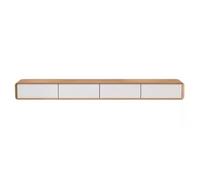 ModernFloatingTVStandWallMountedUnit with Large Storage2DrawersStylishTVCabinetforLivingRoomSpaceSavingEntertainmentCenter.