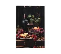 ModernFruits and Wines - Cubiertas decorativas impresas para interruptores, paneles de pared duraderos para interruptores de luz y enchufe