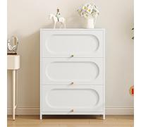 Moderno armario de almacenamiento de metal con puertas plegables que ahorra espacio, vitrina para el hogar y la oficina, solución versátil y elegante para muebles